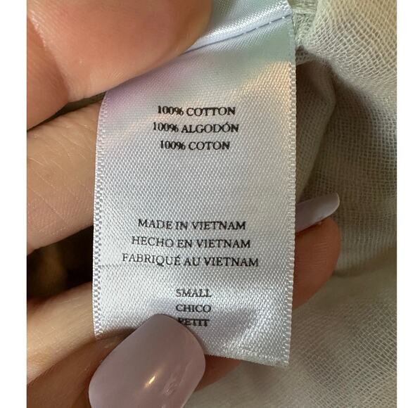 Rails Ellis Grey Jaguar Print Cotton Button Front Top Shirt Tunic size Small - Picture 4 of 16